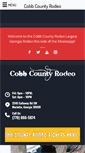 Mobile Screenshot of cobbcountyrodeo.com